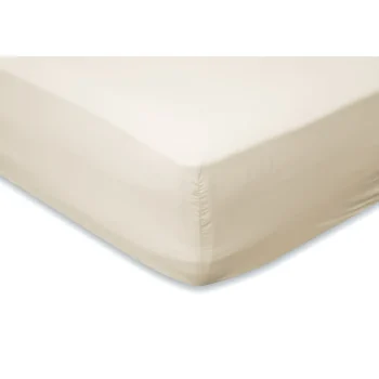 Hot Eleganzzz Hoeslaken Katoen Perkal 35cm Hoekhoogte - Ivoor 90x210/220cm