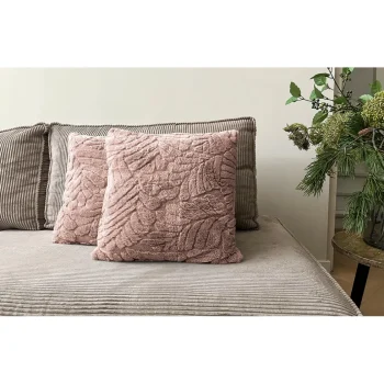 New Eleganzzz Jacquard Rabbit Fur Sierkussens Hoofdkussen