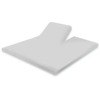 Fashion Eleganzzz Splittopper Hoeslaken Perkal Katoen - Licht Grijs 160x200cm