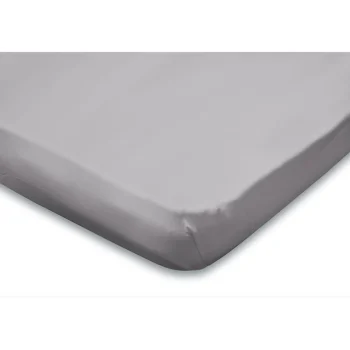 Discount Eleganzzz Topper Hoeslaken Jersey Katoen Stretch - Licht Grijs 90x210/220 - 100x200