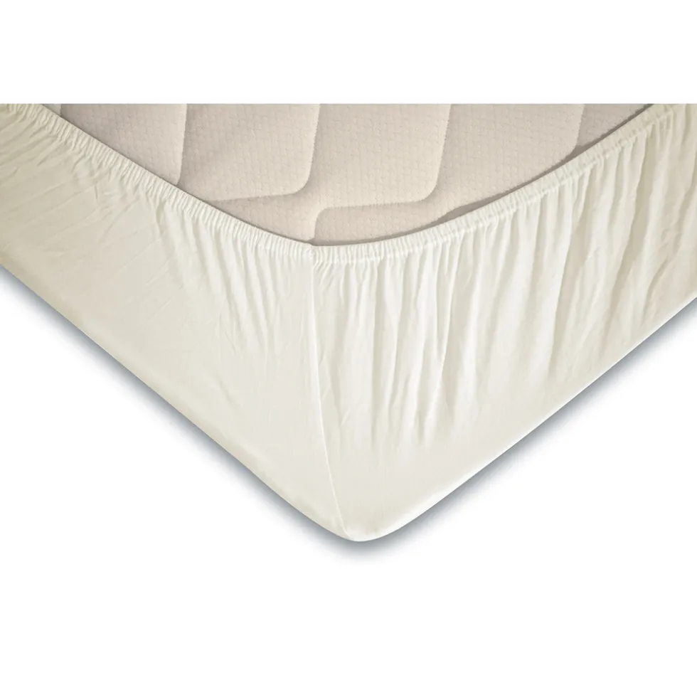 eleganzzz-topper-hoeslaken-jer-nfNFWYEB-1.webp Sale Eleganzzz Topper Hoeslaken Jersey Katoen Stretch - Ivoor 120/130/140x200cm