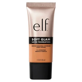 Clearance ELF E.l.f. Soft Glam 43 Tan Cool Satin Foundation