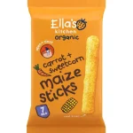 Hot Ella's Kitchen 7+M Carrot + Sweetcorn Maize Sticks