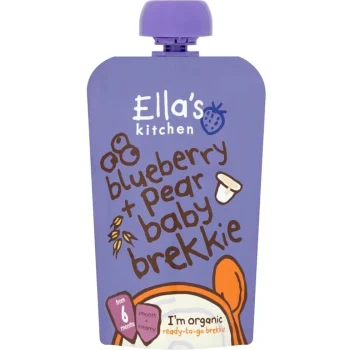 Sale Ella's Kitchen Baby 6M+ Bosbessen Peer Ontbijtje