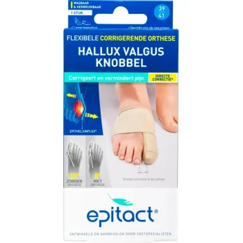 Clearance Epitact Hallux Valgus Knobbel Flexibele Corrigerende Orthese