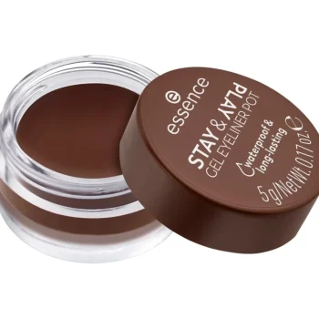 Best Essence Stay & Play 02 Brown Gel Eyeliner Pot