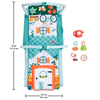 Sale Fisher Price 3-In-1 Kruipen En Spelen Activiteitenspeelmat