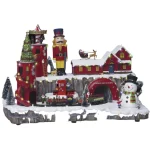 Outlet Fééric Lights And Christmas Verlicht Kerstdorp Santa's Workshop