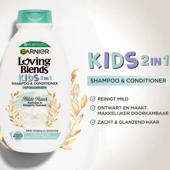 New Loving Blends Garnier Kids Milde Haver 2-in-1 Shampoo & Conditioner