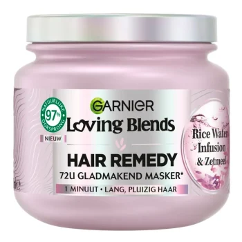 Discount Loving Blends Garnier Rice Water Infusion & Zetmeel Hair Remedy 72u Gladmakend Masker