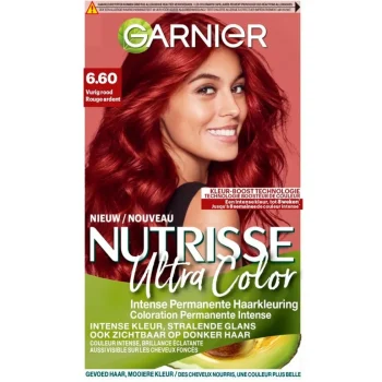 Hot Nutrisse Garnier Ultra Color 6.60 Vurig Rood Permanente Haarkleuring