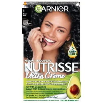 Discount Nutrisse Garnier Ultra Crème 1 Zwart Permanente Haarkleuring
