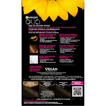 Outlet Olia Garnier 3 Donkerbruin Permanente Haarkleuring