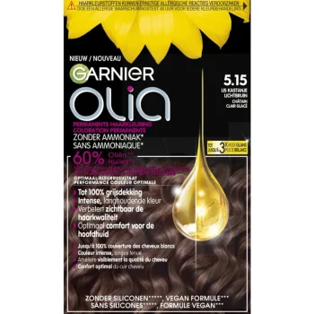 Discount Olia Garnier 5.15 Ijs Kastanje Lichtbruin Permanente Haarkleuring