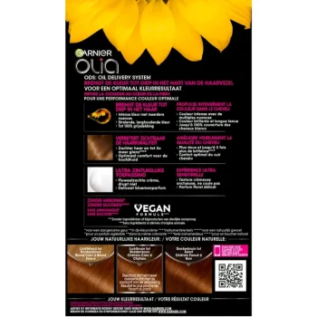 Best Olia Garnier 5.3 Licht Goudbruin Permanente Haarkleuring