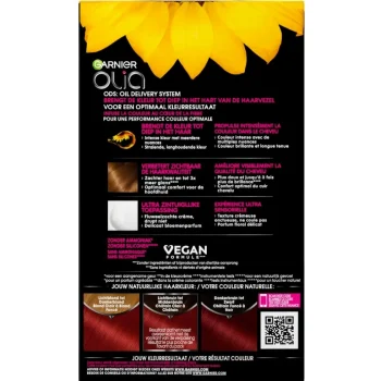 Discount Olia Garnier 6.60 Intens Rood Permanente Crèmekleuring