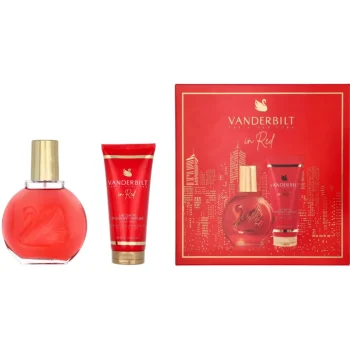 New Gloria Vander Bilt Gloria Vanderbilt In Red Giftset 200ml