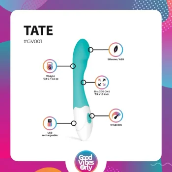 Fashion Good Vibes Only Tate G-Spot Vibrator