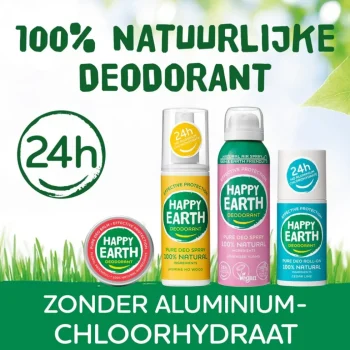 Online Happy Earth 100% Natural Geurloze Deodorant Spray