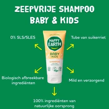 Clearance Happy Earth Baby & Kids 100% Natural Shampoo