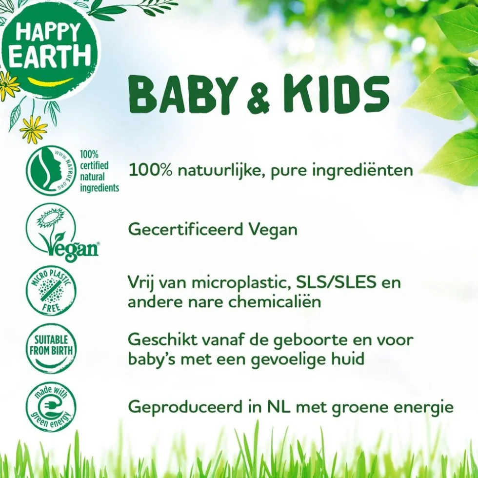 happy-earth-baby-kids-100-nat-vJppcyKd-2.webp Clearance Happy Earth Baby & Kids 100% Natural Shampoo