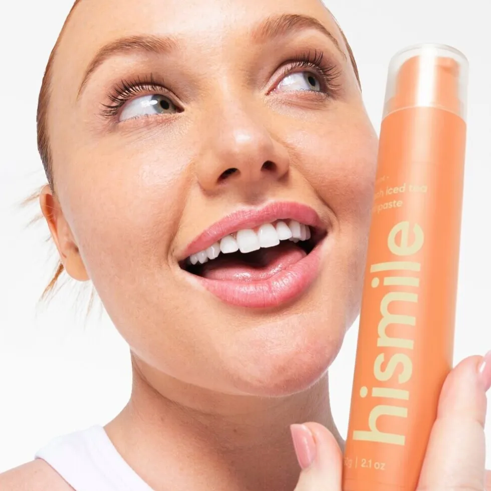 hismile-peach-iced-tea-tandpas-ZXMWeomt-2.webp Clearance HISMILE Peach Iced Tea Tandpasta