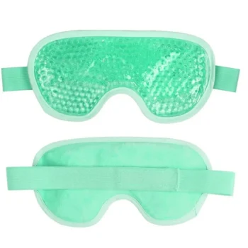 Fashion Hot & Cold Compress Oogmasker / Koelmasker - Ontspannend Spa Gel Oogmasker - Groen