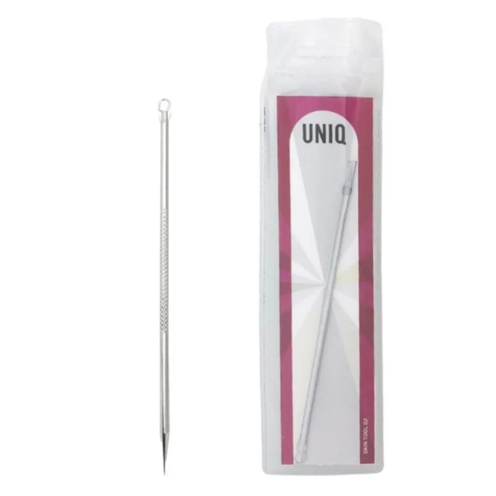 hudormverwijderaar-met-naald-LicGRMjb-1.webp Discount Hudormverwijderaar Met Naald – Professioneel Comedonenlepeltje, RVS