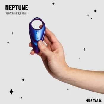 Outlet Hueman Neptune Vibrerende Cockring + Afstandsbediening