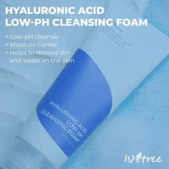 New ISNTREE Hyaluronic Acid Low-pH Cleansing Foam
