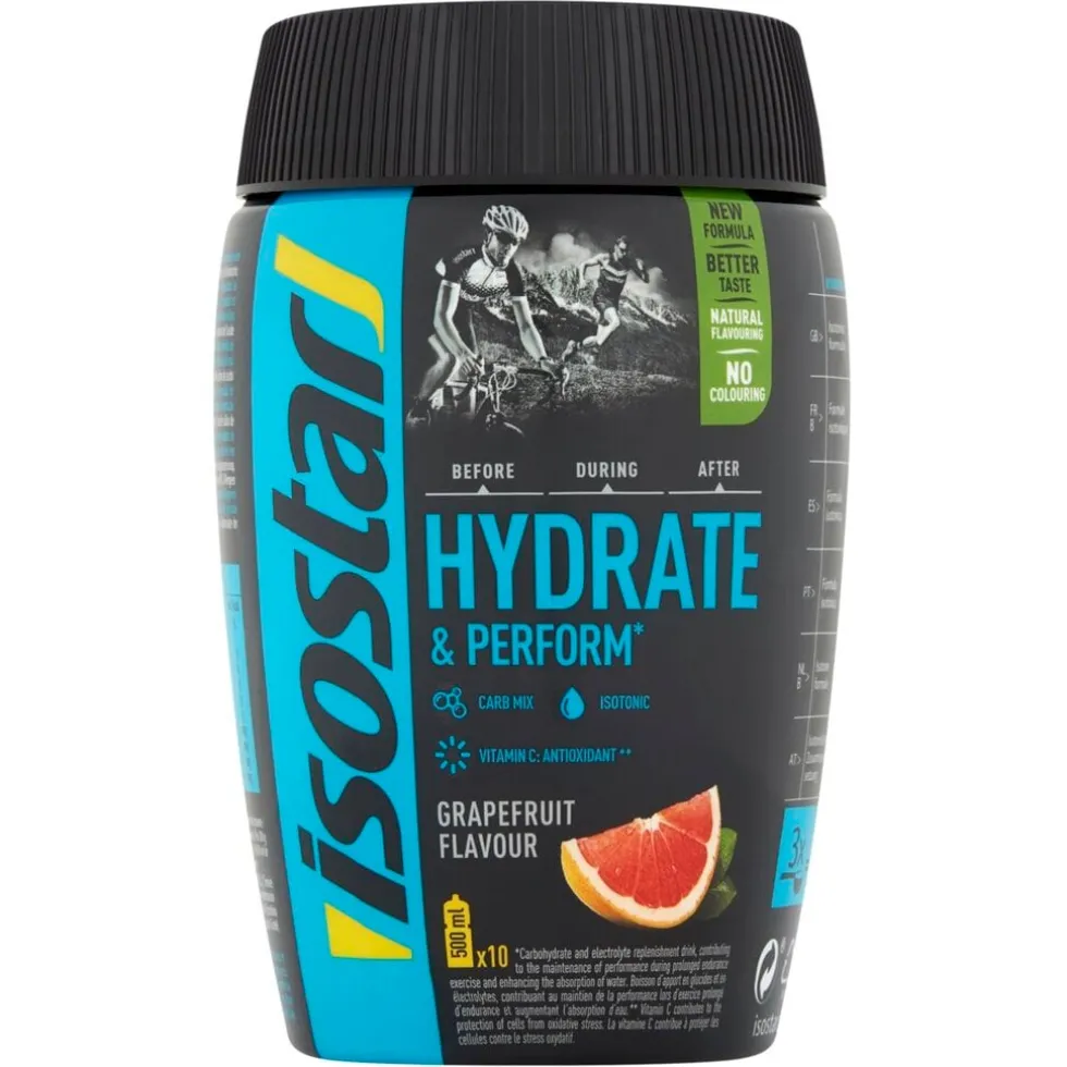 isostar-hydrate-perform-grape-DUluAqED-0.webp New Isostar Hydrate & Perform Grapefruit Sportdrink Poeder