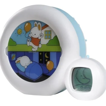 Outlet Pabobo KidSleep Moon Wit/Blauw Slaaptrainer En Kinderwekker