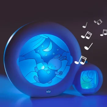 Outlet Pabobo KidSleep Moon Wit/Blauw Slaaptrainer En Kinderwekker