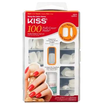 Online Kiss Full Cover Short Square Kunstnagels