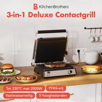 Best KitchenBrothers Contactgrill Deluxe