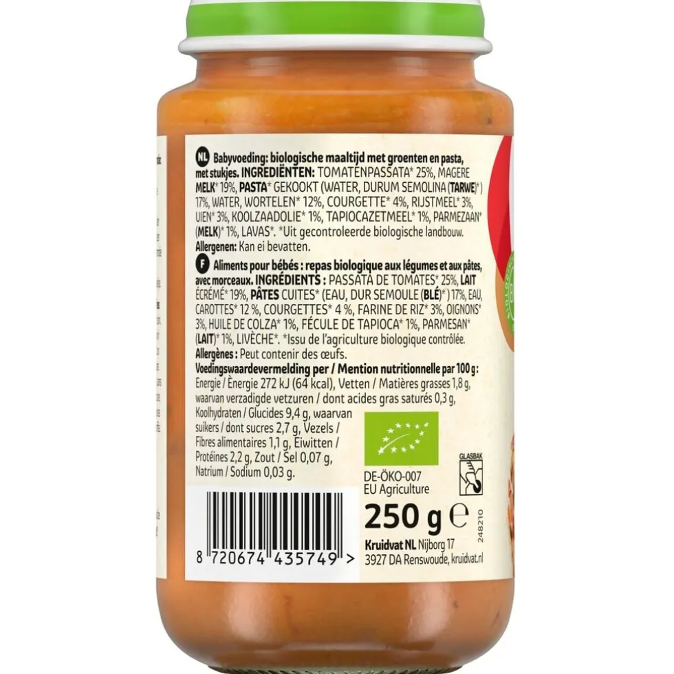 kruidvat-15m-bio-groentelasagn-ljyXFfiw-1.webp Sale Kruidvat 15+M Bio Groentelasagne Maaltijd