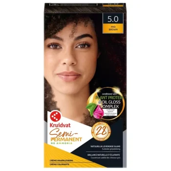 Clearance Kruidvat 5.0 Mid Brown Semi-Permanente Haarkleuring