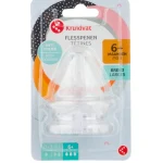 Discount Kruidvat 6+M Anti-Koliek Fast Flow Brede Hals Flesspenen