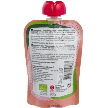 Fashion Kruidvat 6+M Bio Appel Knijpzakje