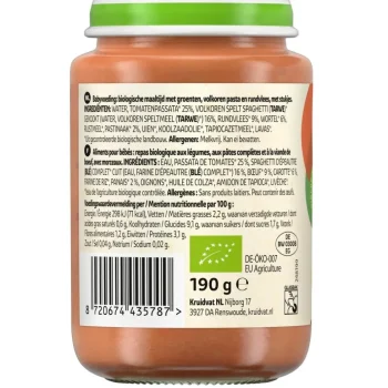 Outlet Kruidvat 8+M Bio Spaghetti Bolognese Maaltijd