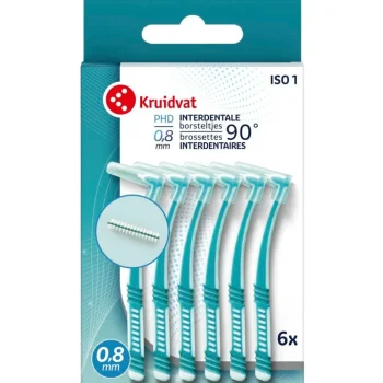 Clearance Kruidvat 90° 0,8mm Interdentale Borsteltjes