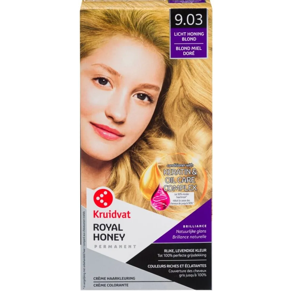 kruidvat-903-licht-honing-blon-VSekHUhy-0.webp Fashion Kruidvat 9.03 Licht Honing Blond Crème Haarkleuring
