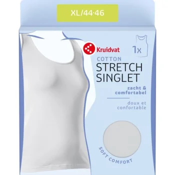 Online Kruidvat Cotton Stretch Damessinglet