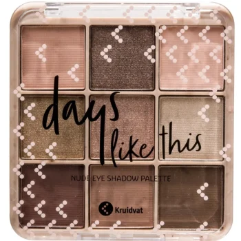 Outlet Kruidvat Days Like This Nude Eye Shadow Palette