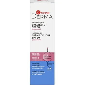 Outlet KRUIDVAT DERMA SPF30 Hydraterende Dagcrème