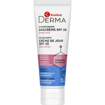 Outlet KRUIDVAT DERMA SPF30 Hydraterende Dagcrème