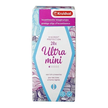 New Kruidvat Discreet Protection Ultra Mini Incontinentie Inlegkruisjes