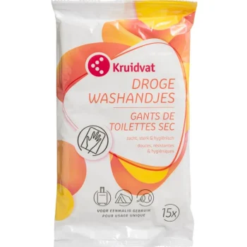 Hot Kruidvat Droge Washandjes