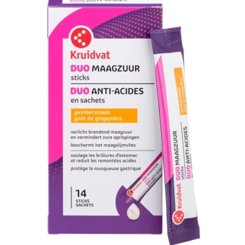 Discount Kruidvat Duo Maagzuur Sticks Met Gembersmaak