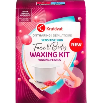 Hot Kruidvat Face & Body Peel Off Waxing Pearls Waxing Kit